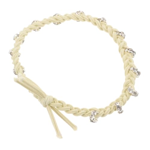 HAPINARY 10stücke Teiliges Aus Dekorativen Elastischen Haargummis Mit Strass Für Frauen Farbenfrohe Stylische Haarschmuck Für Partys Feiern Und Alltag von HAPINARY