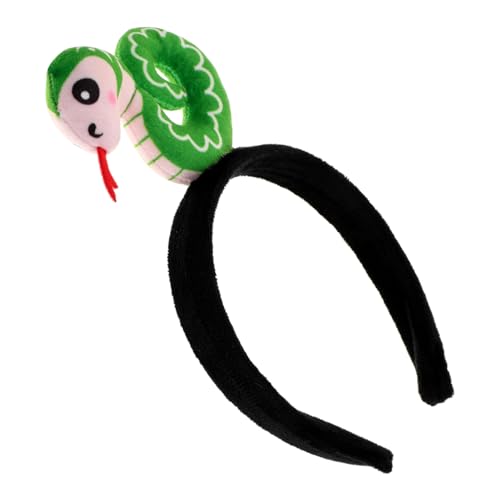 HAPINARY Schlangen-stirnband Für Junge Mädchen Cartoon-haarband Mit Schlangenmotiv Bequemes Stirnband Für Neujahrsfeiern Und Partys von HAPINARY