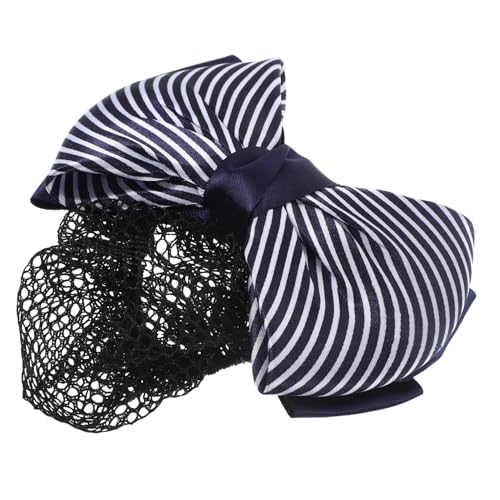 HAPINARY Netzklemme Für Haarknoten Netzkopfband Haarnetz Haarklemme Schleifen-haarspange Für Damen Haarklemme Für Frisuren Haarnetz Für Tanzknoten Mit Schleife Für Dutts von HAPINARY
