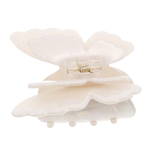 HAPINARY Schmetterlings Haarspange Doppellagige Haarnadel Rutschfeste Haarklammer für Frauen und Mädchen Kompakt Tragbar Modisches Haar Accessoire von HAPINARY