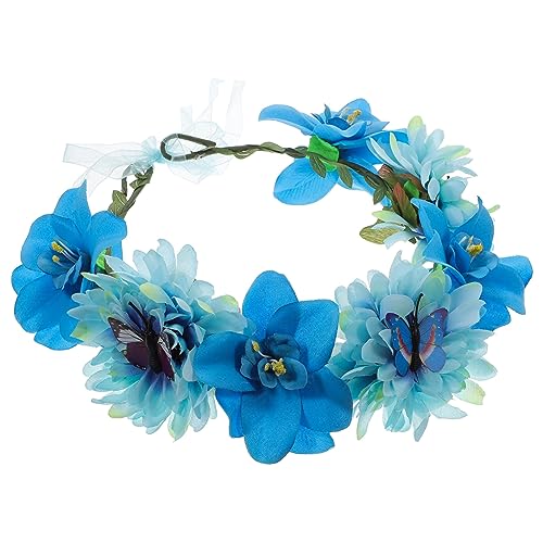 HAPINARY Schmetterlingskranz Stirnband Teeparty-Accessoires für Blumenkrone für Mädchen Fee von HAPINARY