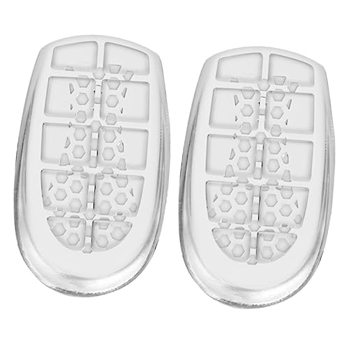 HAPINARY 1paar Gel Fersenpolster Für Hohe Absätze Selbstklebende Schuhsohlen Rutschfeste Komforteinlagen Transparent Für Damen Schuhe Schmerzlindernd Und Atmungsaktiv von HAPINARY
