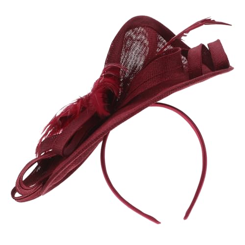 HAPINARY 1satz Elegant Fascinator Haaraccessoire Für Hochzeits Und Party-kopfschmuck Im Vielseitiges Stirnband Für Besondere Anlässe Braut Und Cocktail-events von HAPINARY