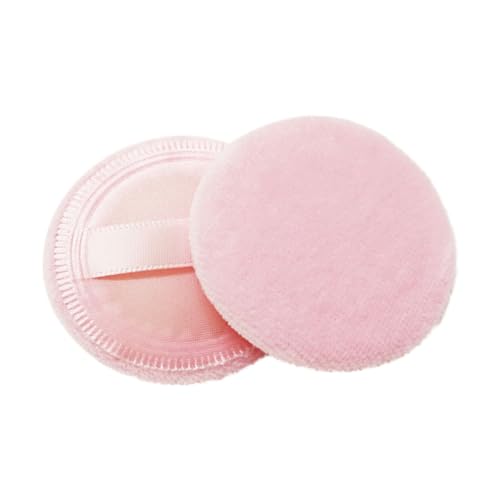 HAPINARY 8stücke Runde Make-up Puderquasten Aus Baumwolle Mit Satinband Für Lose Puder Und Foundation Rosa Waschbar Und Sanft Zur Haut Für Zuhause Und Unterwegs HAPINARY 8stücke Runde Make-up Puderquasten Aus Baumwolle Mit Satinband Für Lose Puder Und Foundation Rosa Waschbar Und Sanft Zur Haut Für Zuhause Und Unterwegs von HAPINARY