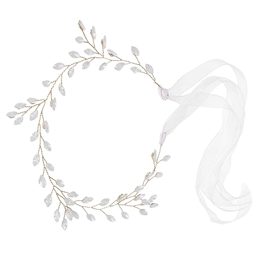 HAPINARY Strass Stirnband Hochzeit Braut Haarschmuck Kopfbedeckung Hochzeitsdeko Frisurenaccessoires Schmuck Für Damen von HAPINARY