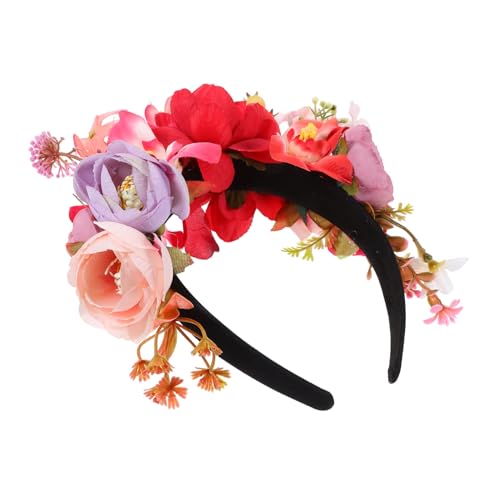 HAPINARY Stirnband Mit Blumenmuster Haarband Party-kopfschmuck Blumendesign Für Frauen Mädchen Und Erwachsene Leicht Und Bequem HAPINARY Stirnband Mit Blumenmuster Haarband Party-kopfschmuck Blumendesign Für Frauen Mädchen Und Erwachsene Leicht Und Bequem von HAPINARY