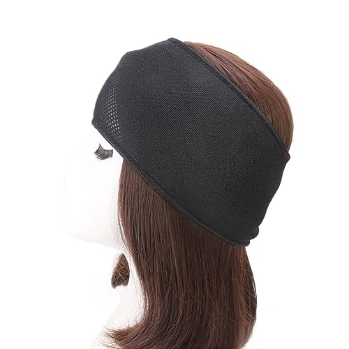HAPINARY Damen Stirnband Gesichtswaschstirnband Make-up-stirnband Badestirnband Haarband Mit Dehnbar Für Yoga Spa Duschstirnband Schwarz von HAPINARY