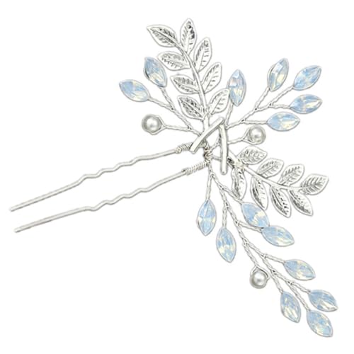 HAPINARY Haarnadeln Für Braut Mit Strass Haarschmuck Für Hochzeit Damen Haar Zubehör Für Party Abendveranstaltung Retro-partys Abschlussbälle von HAPINARY