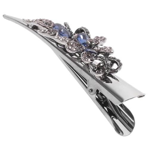 HAPINARY Haarspangen Für Damen Mit Strass-steinen Entenschnabelform Krokodilklemmen Für Feines Und Dickes Haar Rutschfest Und Leicht von HAPINARY