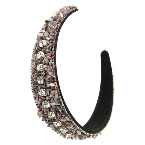 HAPINARY Türkisfarbenes Stirnband Mit Strasssteinen Für Damen Gepolstertes Stirnband Als Haarschmuck Für Party Und Alltag Stirnbänder Für Frauen von HAPINARY