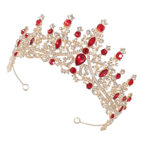 HAPINARY Strass-hochzeitskrone Eleganter Damen-tiara Kopfschmuck Für Hochzeit Hochzeitsparty-accessoire von HAPINARY