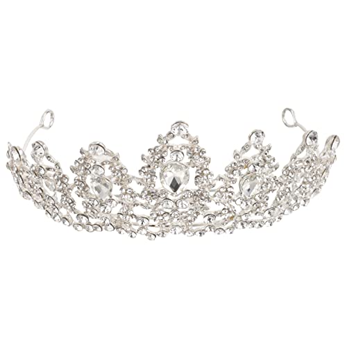 HAPINARY Kronen-haarband Mit Strass Damen Stirnband Für Hochzeit Brautkrone Party Festzug Fotografieren von HAPINARY