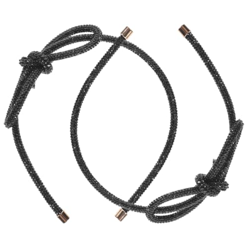 HAPINARY Haarband Mit Kristallen Für Damen Stirnband Mit Schleifen-design Hochzeit-party Kopfschmuck Leicht Und Bequem Passend Für Verschiedene Anlässe von HAPINARY