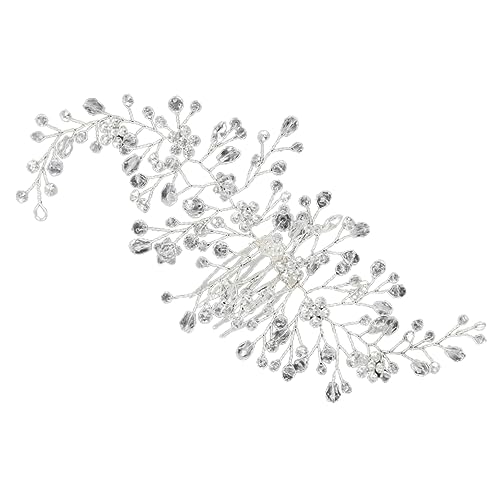 HAPINARY Haarkamm Mit Strasssteinen Für Hochzeiten Dekorativer Seitlicher Haarkamm Für Damen Hochzeitshaaraccessoires Für Besondere Anlässe von HAPINARY