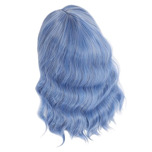 HAPINARY Kurze Perücke Schulterlange Lockige Hitzebeständige Kunsthaar-wig Für Damen Für Cosplay Partys Halloween Und Tägliches Styling von HAPINARY