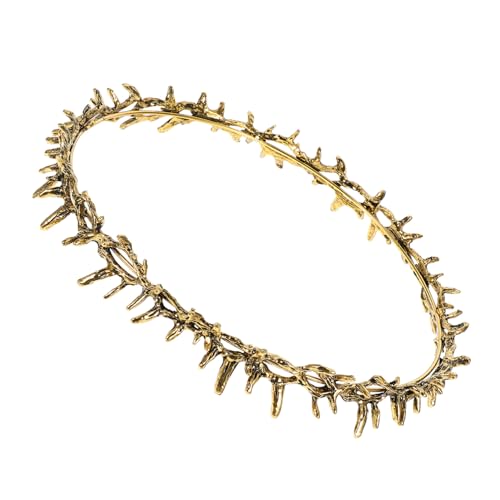 HAPINARY Thorn Crown Haarschmuck Einzigartige Party Kopfbedeckung für Frauen Kompaktes Design Tragbarer Brautschmuck mit Feiner Verarbeitung für Hochzeiten Feierlichkeiten von HAPINARY