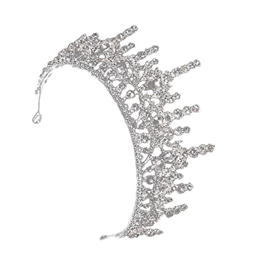 HAPINARY Tiara Haarschmuck mit Funkelnden Strasssteinen Leichtes Stirnband für Hochzeit Party Braut Festzug und Damen von HAPINARY