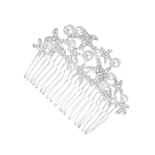 HAPINARY Tiara Perlenhaarkamm Hochzeit Haarkamm Hochzeitskopfschmuck Legierung Braut Haarschmuck von HAPINARY