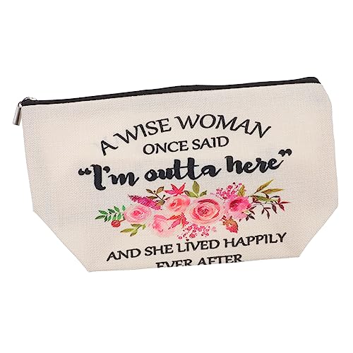 HAPINARY Kosmetiktasche Für Damen Mit Reißverschluss Make-up-Tasche Klein Reise-kulturtasche Aufbewahrungstasche Für Kosmetika Und Toilettenartikel von HAPINARY