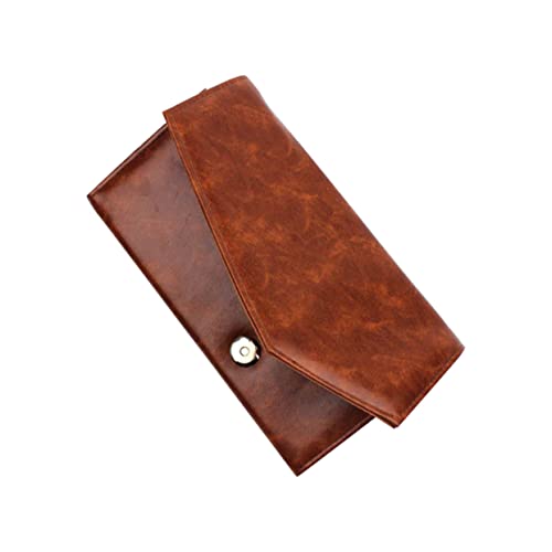 HAPINARY 12löcher Pu Kosmetik Pinsel Tasche Make-up Organizer Für Zuhause Und Und Leicht Stilvollem Kaffee von HAPINARY