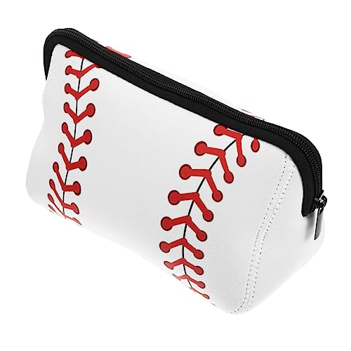 HAPINARY Tragbare Reisetasche Kulturbeutel Mit Griff Baseball-Make-up-Tasche Kosmetiktasche Mit Reißverschluss Für Damen Und Herren von HAPINARY