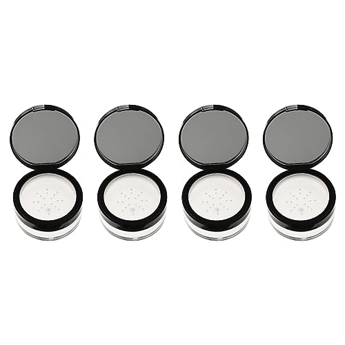HAPINARY 4stücke Tragbare Kosmetik-puderbox Mit Spiegel Für Lose Puder Blush Und Lidschatten Für Zuhause Und Reisen Geruchlos Und Hautfreundlich von HAPINARY