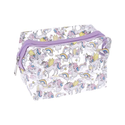 HAPINARY Transparente PVC Kosmetiktasche Damen Zipfeltasche Mit Großem Fassungsvermögen Aufbewahrungs-Organizer Für Reisen Und Bad-zubehör von HAPINARY
