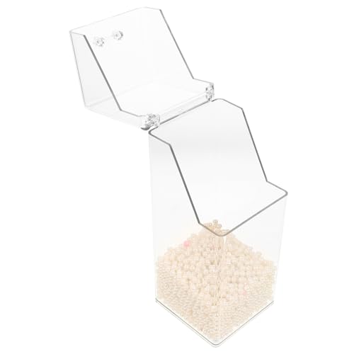 HAPINARY Transparenter Kosmetikpinsel-organisator Pinselhalter Make-up Aufbewahrungsbox Schreibtisch Organizer Kosmetik Box Halter Container Stand-up Toiletry von HAPINARY