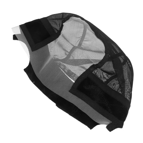 HAPINARY U-förmige Perückenkappe Atmungsaktiv Dehnbar mit Elastischem Band Mesh Dome Cap Rutschfest für Damen Herren Professionelles Haarteil DIY von HAPINARY