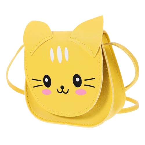 HAPINARY Katzen-geldbörse Für Mädchen Umhängetasche Aus Strapazierfähigem Pu-Material Praktische Crossbody Tasche Mit Geräumigem Stauraum Für Handys Schlüssel Und Lippenstifte von HAPINARY