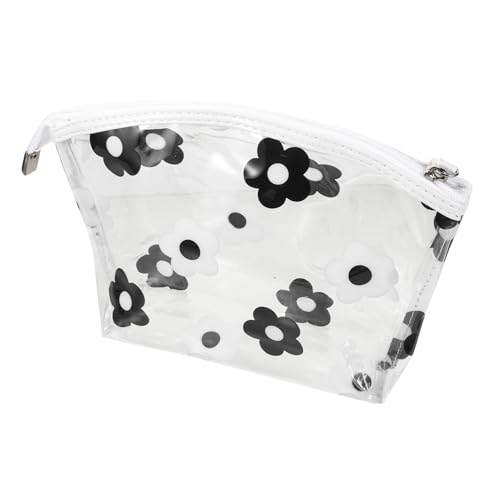 HAPINARY Transparente Reise-Kosmetiktasche Mit Reißverschluss Aufbewahrungstasche Für Make-up Kulturbeutel Organizer-Tasche von HAPINARY