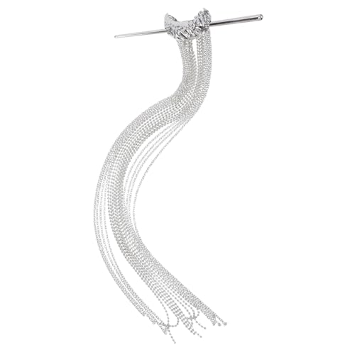 HAPINARY Haarnadel Mit Langer Kette Und Quaste Traditioneller Chinesischer Haarstab Vintage-haaraccessoire Für Damen Und Mädchen von HAPINARY