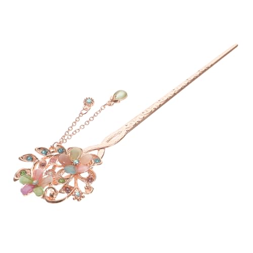 HAPINARY Haarnadel Im Vintage-stil Mit Opalblume Haarnadel Für Frauen Dekorative Haarstäbchen Chignon-haarnadel Vintage-haarstab HAPINARY Haarnadel Im Vintage-stil Mit Opalblume Haarnadel Für Frauen Dekorative Haarstäbchen Chignon-haarnadel Vintage-haarstab von HAPINARY