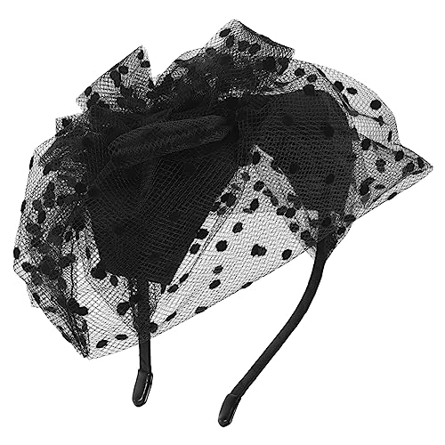 HAPINARY Party-stirnband Fascinator Aus Spitze Und Mesh Für Damen Haarspange Für Hochzeit Club Karneval Festivals Bühnenauftritte von HAPINARY