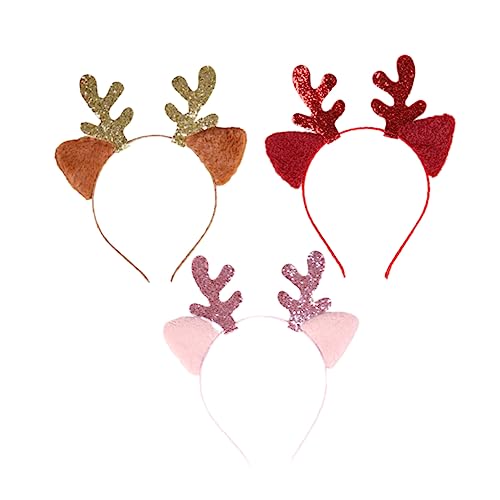 HAPINARY Weihnachts-haarreif Mit Geweih-design Und Pailletten Leichtes Stirnband Für Kinder Und Erwachsene Als Party-kopfschmuck HAPINARY Weihnachts-haarreif Mit Geweih-design Und Pailletten Leichtes Stirnband Für Kinder Und Erwachsene Als Party-kopfschmuck von HAPINARY
