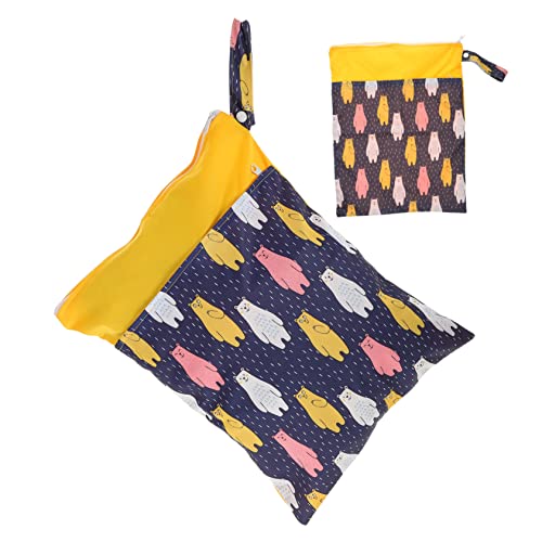 HAPINARY wasserdichte Tasche Windel Aufbewahrungstasche Spuckspender Wickelkorb Wet Caddy Waschbares Kinderbett Stoffwindeln Für Babys Tragetasche Reisetasche Trockenbeutel Nachfülldecke Und Tücher von HAPINARY