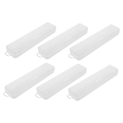 HAPINARY Zahnbürstenetui Aus Pp-Material Tragbar Für Reisen Schützt Zahnbürste Und Besteck Vor Stößen Und Dellen Für Kleine Gegenstände von HAPINARY