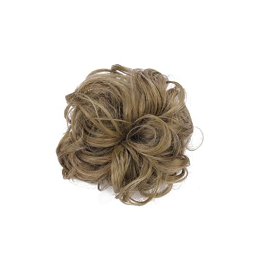 HAPINARY Damen Dutt Haarverlängerung Extension Wellen Synthetisch Haarteil Clip Haarspange Farbe von HAPINARY