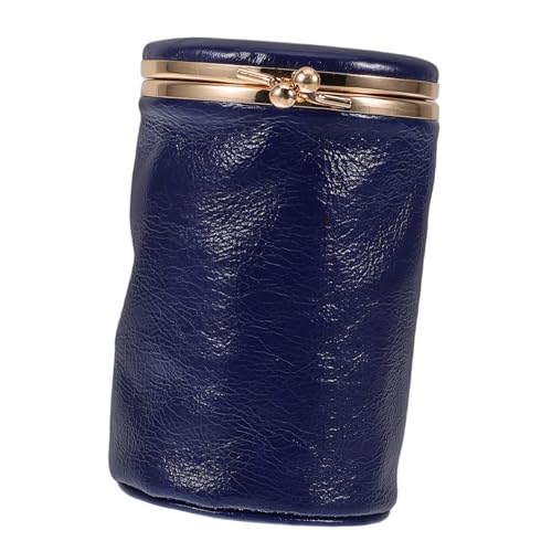 HAPINARY Lippenstift-Organizer Aus Kunstleder Mit Spiegel Reise-Make-up-Tasche Für Lippenstifte Und Kosmetika Mini-aufbewahrungshalter Für Nagellack Und Parfüm von HAPINARY