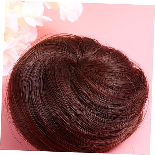 HAPINARY haarknoten verlängerung Brötchen synthetisch Pferdeschwanz perücken glatte Echthaarperücke Haarplattenwerkzeug Haar Chignon Perücke Knopf Haarring verlängern Brot von HAPINARY