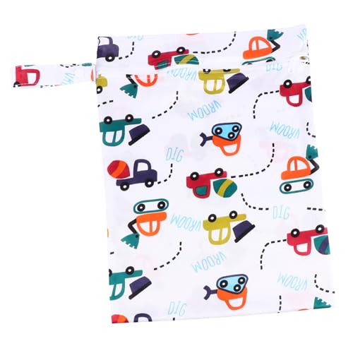 HAPINARY wasserdichte Windeltasche mit Mehrfachfächern Wiederverwendbarer Organizer für Kinderwagen Kompakter Robuster Aufbewahrungsbeutel Praktisch für Reisen und Alltag von HAPINARY