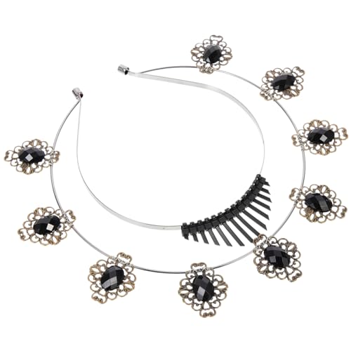 HAPINARY Haarband Mit Strass Und Mary-halo Leicht Und Angenehm Zu Tragen Für Partys Und Kostümveranstaltungen von HAPINARY