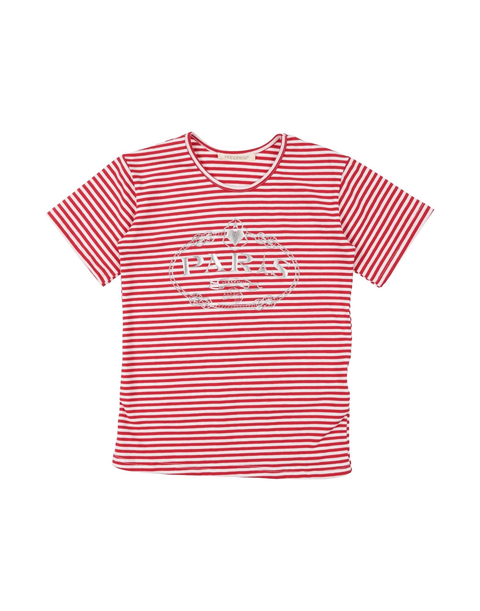 HAPPINESS T-shirts Kinder Rot von HAPPINESS