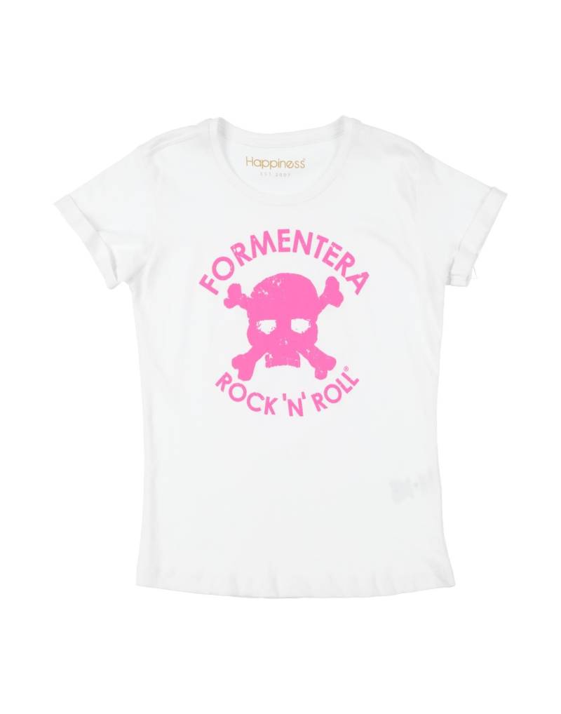 HAPPINESS T-shirts Kinder Weiß von HAPPINESS