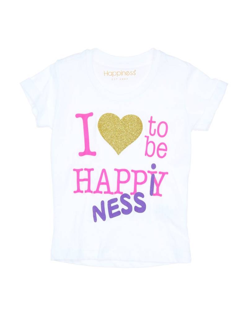 HAPPINESS T-shirts Kinder Weiß von HAPPINESS