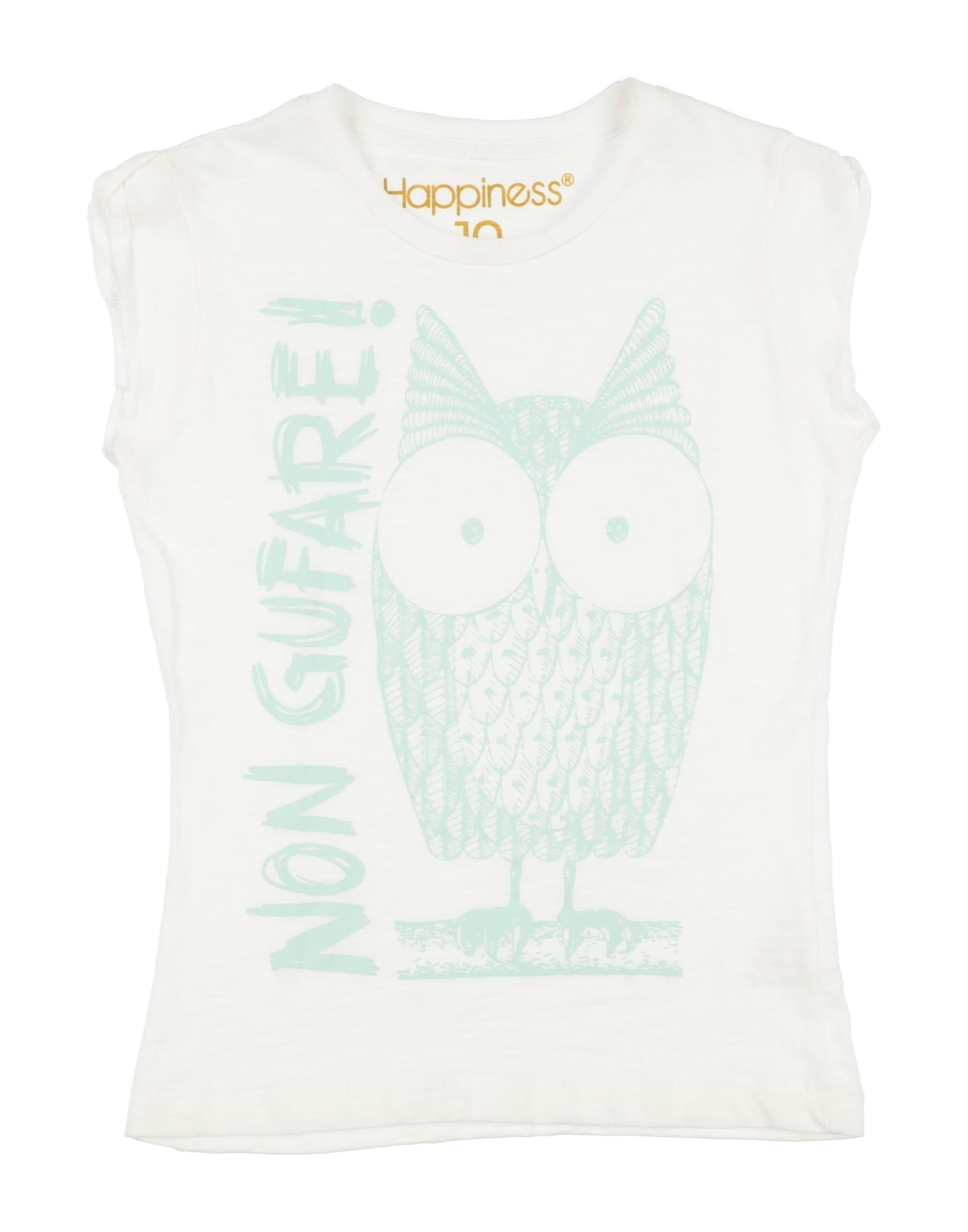 HAPPINESS T-shirts Kinder Weiß von HAPPINESS