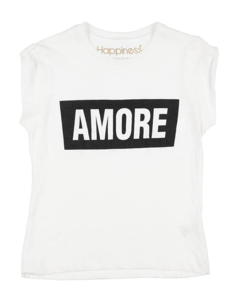 HAPPINESS T-shirts Kinder Weiß von HAPPINESS
