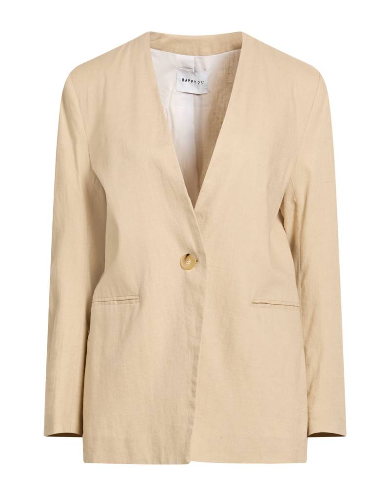 HAPPY 25® Blazer Damen Beige von HAPPY 25®