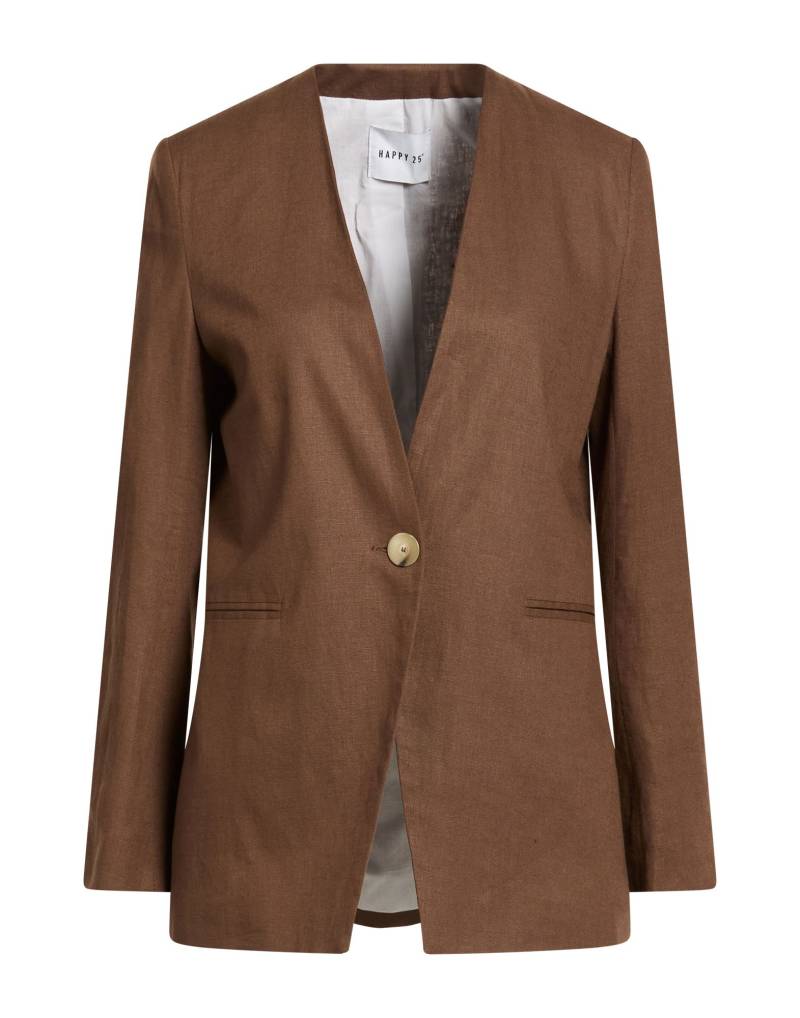 HAPPY 25® Blazer Damen Braun von HAPPY 25®