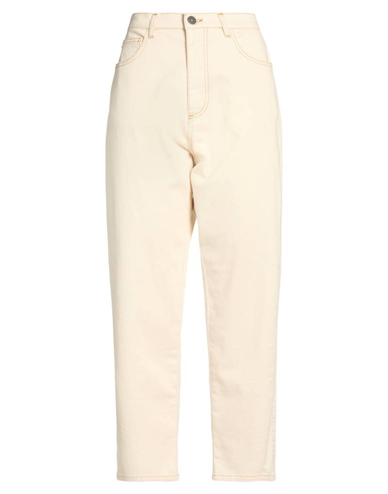 HAPPY 25® Jeanshose Damen Elfenbein von HAPPY 25®